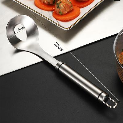 China 304 Stainless Steel Viable Mold Homemade Scoop Meatball Spoon for Shrimp Meatball Kitchen for sale