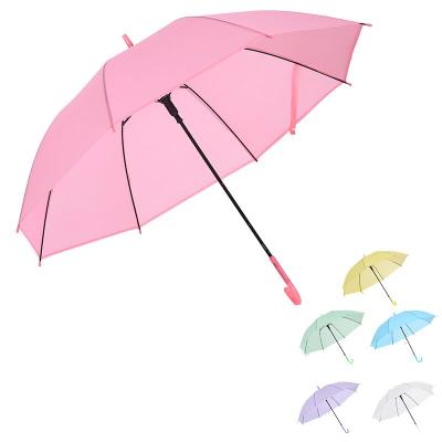 China Custom Minimalist B106-013 Rain Promotion PVC Straight Umbrella Transparent Windproof Paraguas Parapluie Sombrillas Cleap for sale