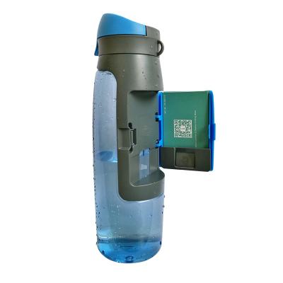 China Wholesale 822-34 750ml Modern Popular Portable Creative Plastic Fitness Water Bottle Recycling Wholesale for sale