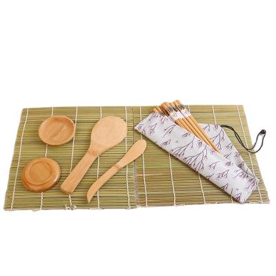 China Factory Direct 822-2 Viable Sushi Tool Wholesale Bamboo Spoon Chopsticks Multi Piece Set for sale