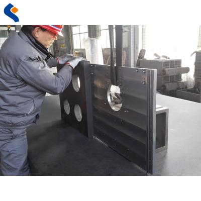 China Aluminum Customized High Precision CNC Milling Machine Parts Large Steel Wall Plates for sale