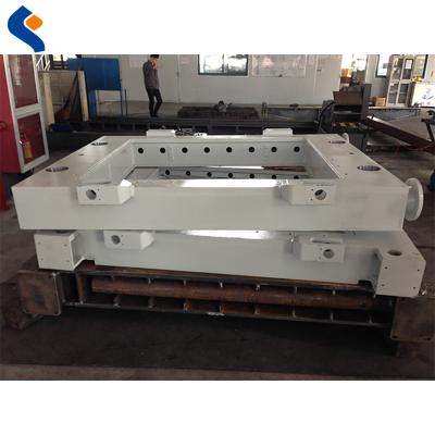 China Customized Mild Steel Heavy Steel Frame Structure CNC Machining And Big Machining for sale