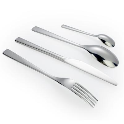 China 2021 quality guaranteed originality knife flateware cutlery set of contemporary and fork and spoon stainless steel for sale