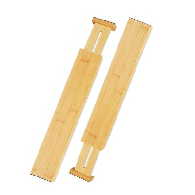 China Easy to use traditional nature adjustable bamboo drawer dividers for sale