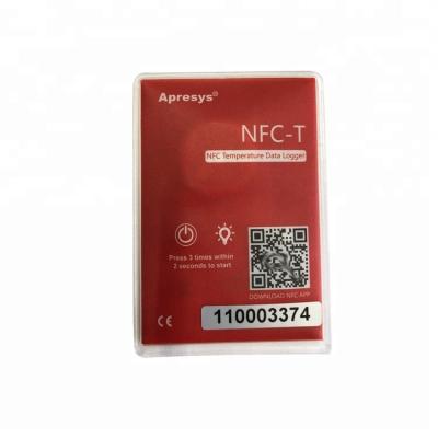 China Cold Chain Shipping NFC Temperature Humidity Datalogger For Simple Travel Cold Chain for sale