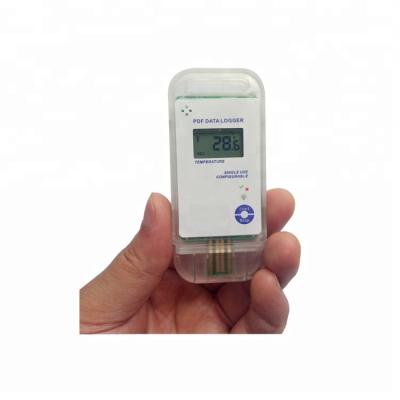 China Disposable Cold Chain Shipping USB Temperature and Humidity Data Logger for Cold Chain for sale