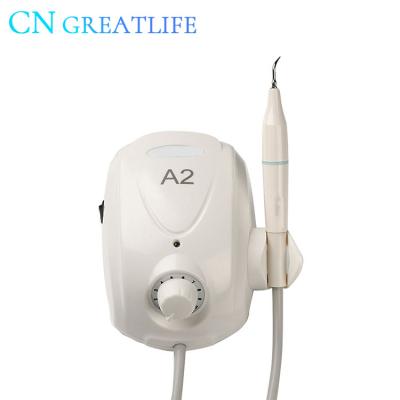 China Plastic Portable Dental Scaler Machine Ultrasonic Dental Scaler With Handpiece Detachable Scaler for sale