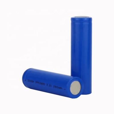 China Military Industry 3.2V 1500mAh 18650 Battery Lithium-ion LiFePO4 Battery Cell for sale