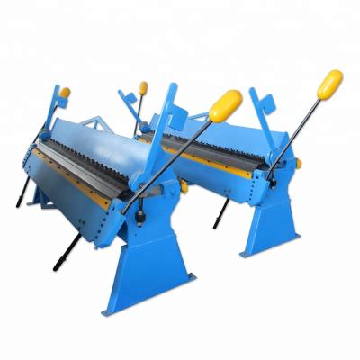 China Building Material Shops High Quality Manual Metal Sheet Hand Bending Machine Stainless Steel Edge Bending Machine JG67 for sale