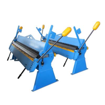 China Machinery repair shops in stock manual pan and box brake hand brake metal folder metal bender bending machine for sale