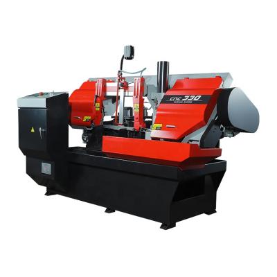 China CNC Band Saw Machine Horizontal High-speed Automatic Feeding Multifunctional Metal Cutting Small Bandsaw Machine for sale