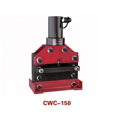 China Cu/Al Busbar CWC-150 Electric Hydraulic Copper Busbar Cutting Cutting Cutter Tools Hydraulic Busbar Cutter Copper Busbar Cutting Machine for sale