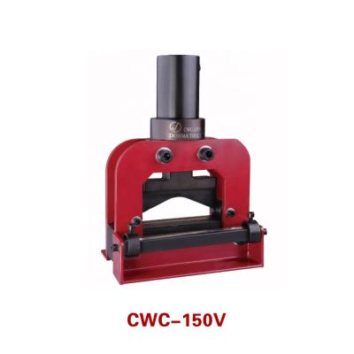 China Cutting Cu/Al Busbar CWC-150V Metal Busbar Cutter Tool Hydraulic Copper Aluminum Sheet Cutter Busbar Cutter Machine for sale