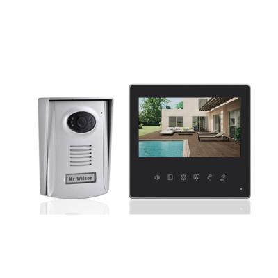 China 2 Wire Intercom With Monitor And Outdoor Unit Video Door Phone U7222 for sale