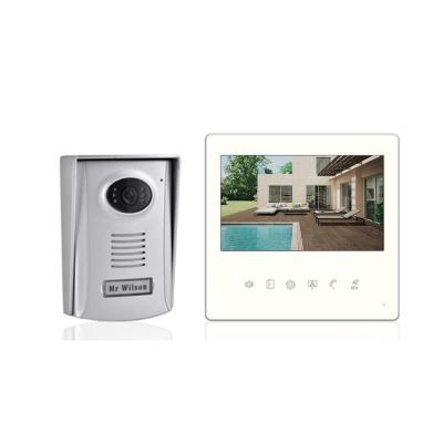 China Bottom Touch Monitor 2 Wires Connect Outdoor Unit Video Door Phone For House Security 7