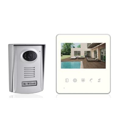 China Intercom For Support Home Lockout And ID Card Extra Video Door Phone 4.3