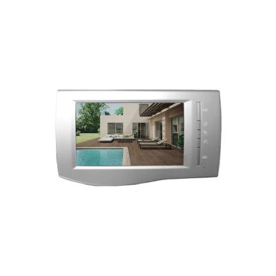 China 7 Inch Screen Monitor 2 Wires Connect Outdoor Unit Video Door Phone Intercom M7432 for sale