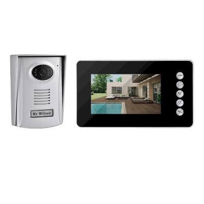 China 2 Wire Indoor Unit With 4.3 Inch Screen And Outdoor Unit Video Door Phone I4122 for sale