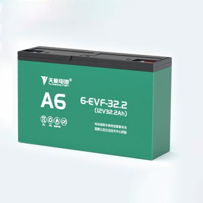 China Removable Toys 12V 32Ah Lead Acid Battery 48V 60V 72V Voltage Battery Charging Time 6-8H Electric Bike Battery for sale