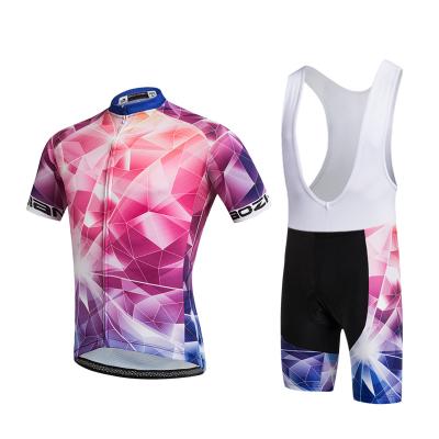 China Sweat-Wicking Mens Cycling Wear Sets British Style Full Zip Cycling Casual T-Shirts Set And Comfort Bike Bottoms for sale