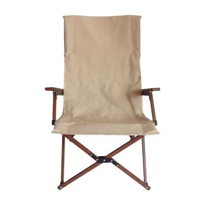 China Wholesale Portable Outdoor White Chair Easy Foldable Camping Beach Time Furniture Folding Wooden Chair For Picnic for sale