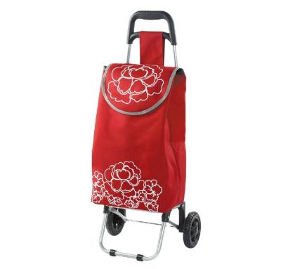 China Hot Sale Folding Camping Trolley Cheap Folding Trolley Customized LOGO Shopping Trolley for sale