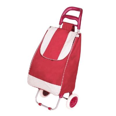 China Wholesale Folding Trolley Bag With Wheels Folding Portable Shopping Trolley for sale