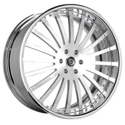 China Lexani LF-714 Chrome Forged Wheels 6061-T6 Multi Spoke Rims for sale