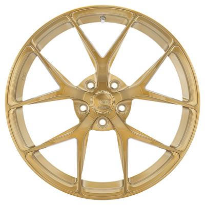 China Ruedas de bronce de 21 pulgadas RZ21 Audi R8 porque Monoblock cóncavo forjado en venta