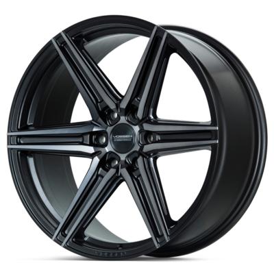 China Getinte hoogglans zwarte Vossen HF6-2 gesmede wielen voor Ford F-150 Raptor Escalade Te koop