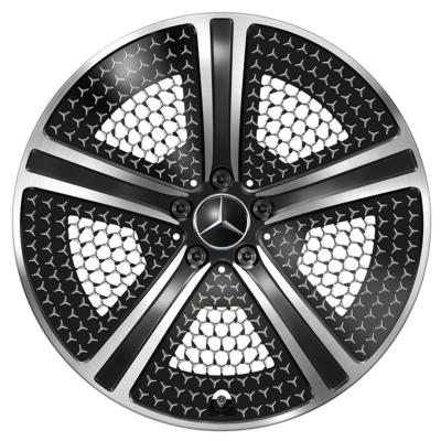 Cina il nero alto Sheen Mercedes Benz Forged Wheels di 5-Spokes EQE V295 a 20 pollici in vendita