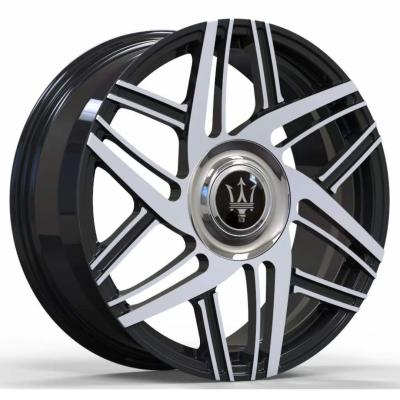 China Maserati Quattroporte Rims Monoblock Forged Wheels 6061-T6 Aluminum Alloy for sale