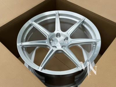 China Shelby GT500 F150 Brushed Silver Custom Forged Wheels High Performance Rims for sale