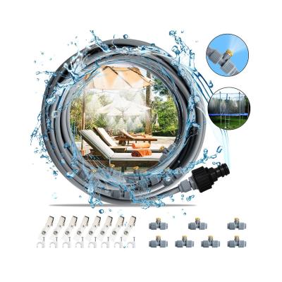 China Widely Used Amazon Hotsale 15M Summer Must Have Garden Use DIY Water Mist Mist Nozzle Cooling Mist System for sale