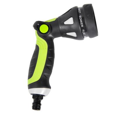 China Soft Handle VERTAK 8 Models Garden Hose Water Spray Gun Nozzle for sale