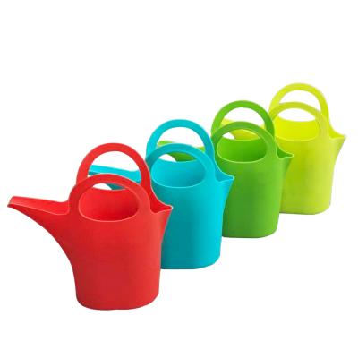 China Wholesale VERTAK Plastic Mini Small Colorful 2L Watering Cans for sale