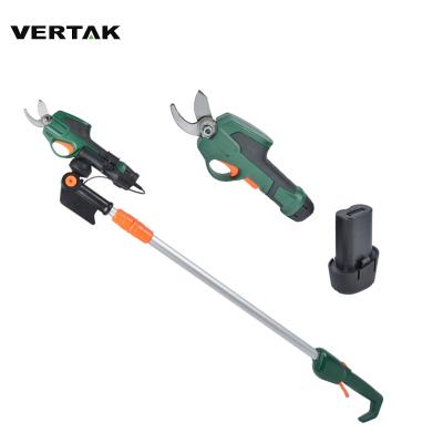 China Long Handle VERTAK 7.2V Extension Hand Shears Cordless Anti-Slip Telescopic Garden Pruner for sale