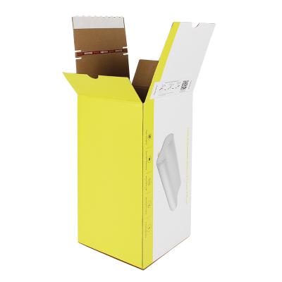 China Yongjin Recyclable Custom Paper Box Easy Tear Moving Medium Kit With Open Zipper Corrugated Cardboard Box Without Strip for sale