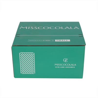 China Recyclable High Quality Custom Paper Color Print Logistics Box Zipper Box for sale