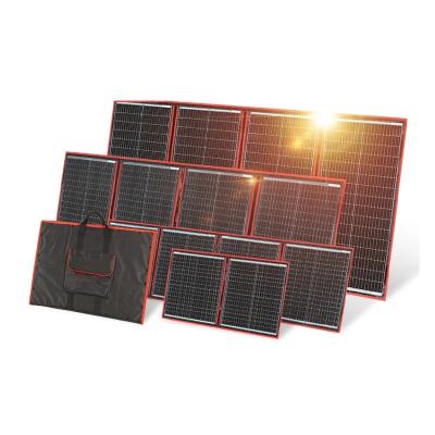 China Solar Power is Converted into Electricity 18V 100W 160W 200W 300W Portable Solar Panel Russia 12V Flexible Foldable Controller for sale