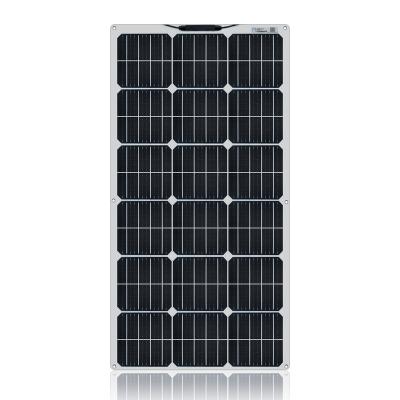 China Solar Power Is Converted To Super Flexible Electricity 12V Monocrystalline For Off- Grid Caravan Camper Motorhome RV Boats Covers 100W 200W 300W Solar Panel for sale