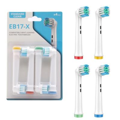 China Dupont Bristle Or-Care OEM ODM Standard Clean Electric Toothbrushes Head For Oral B EB17-X for sale