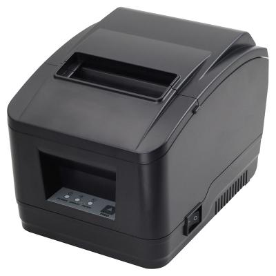 China Black and white 80mm USD receipt printer with auto cutter and wifi option for office use compatible with EPSON ESC/POS and STAR for sale