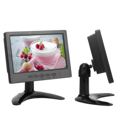 China VGA/BNC/AV in-camera input high brightness cctv small computer touch screen 7 inch lcd hd monitor for sale