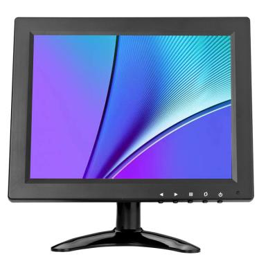 China Office 10 Inch LCD Monitor Matel Case HD Screen Mini Computer Monitor for sale