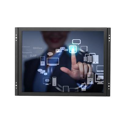 China Industrial Screen Monitor 15inch Metal Case Monitor Open Frame Capacitive Touch Screen Show Industrial for sale