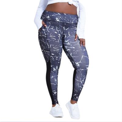 China LIFTJOYS Breathable Sweat-Wicking Print Shade Breathable Xxxxxxl Plus Size Specialist Asap High Waist Side Pocket Appearal Gaiters For Women for sale