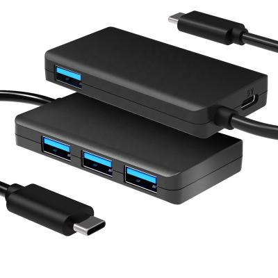 China Port Type C Adapter Laptop Docking Station Multifunctional USB C Hub Charging+Data Transfer USB C Hub 4 Charging Type C Hub for sale