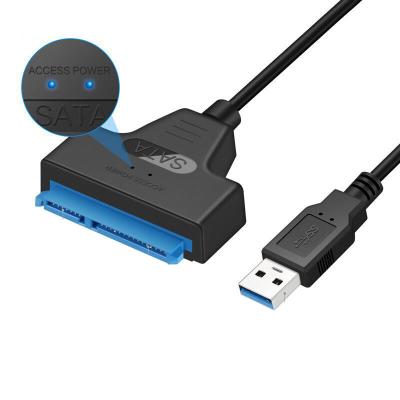 China Hot Plug/UASP Support Speed ​​Up 20cm High Quality USB 3.0 To SATA Cable Computer IDE SATA Connector Adapter 2.5 Inch SSD Hard Drive Cable for sale