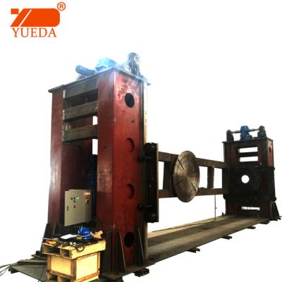 China Support CNC Welding Positioner Heavy Duty Double Column Weld Positioner For Trailer Chassis Shake for sale